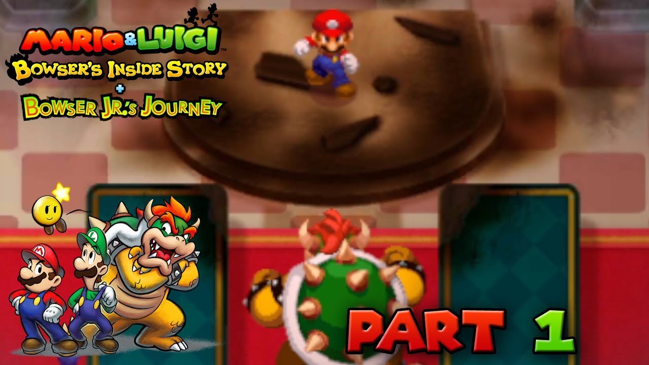 Mario & Luigi: Bowser's Inside Story 3DS - Part 1 - Boss Bowser