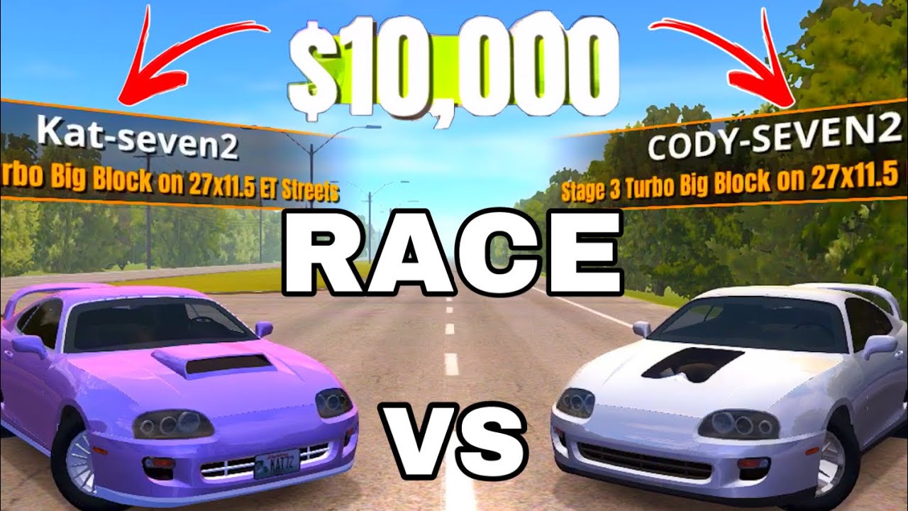 No Limit Drag Racing 2.0 || RACING MY GIRLFRIEND FOR $10,000... *FUNNY*