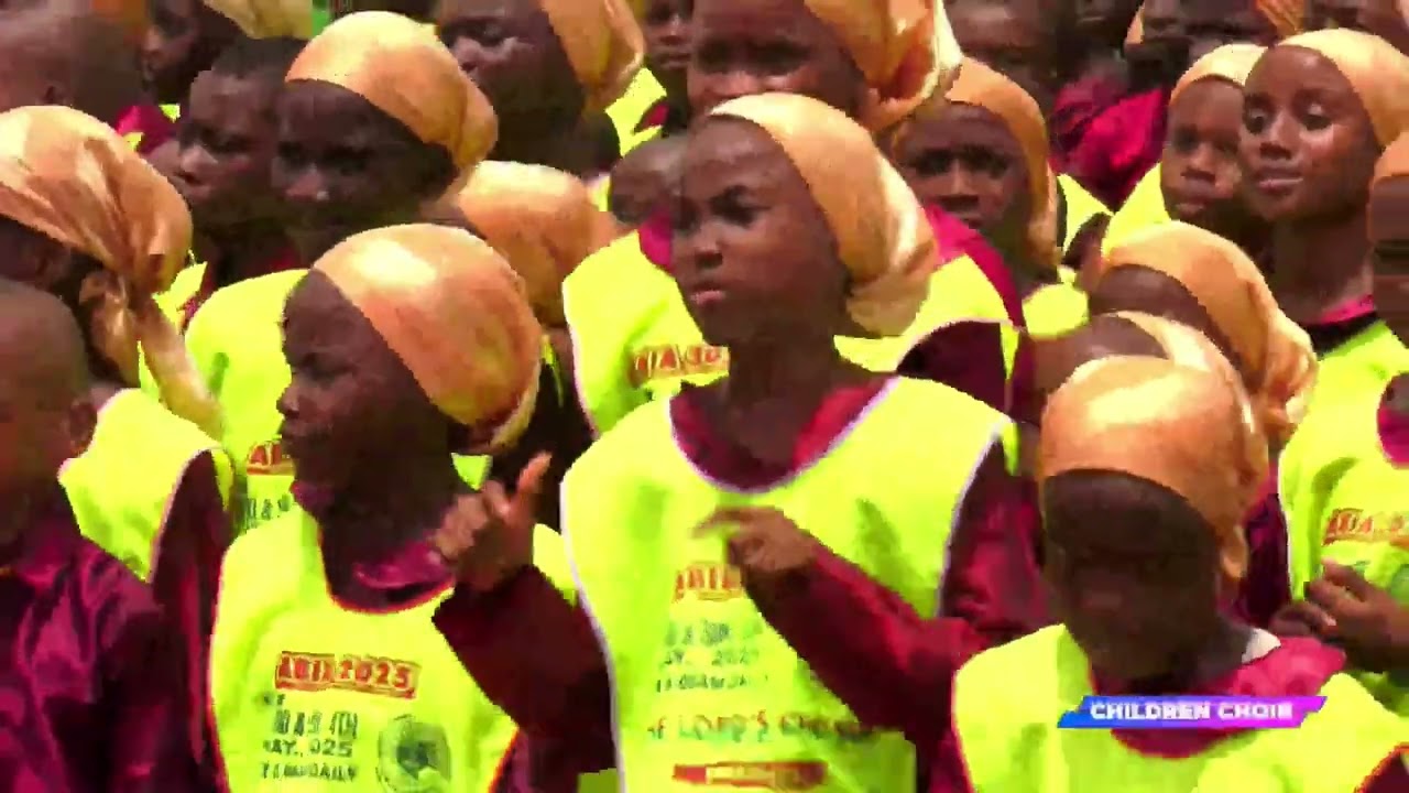 CHILDREN CHOIR MINISTRATION I ABA 2025 I WONDERFUL MOVES OF GOD AS OF OLD I 03-05-2025