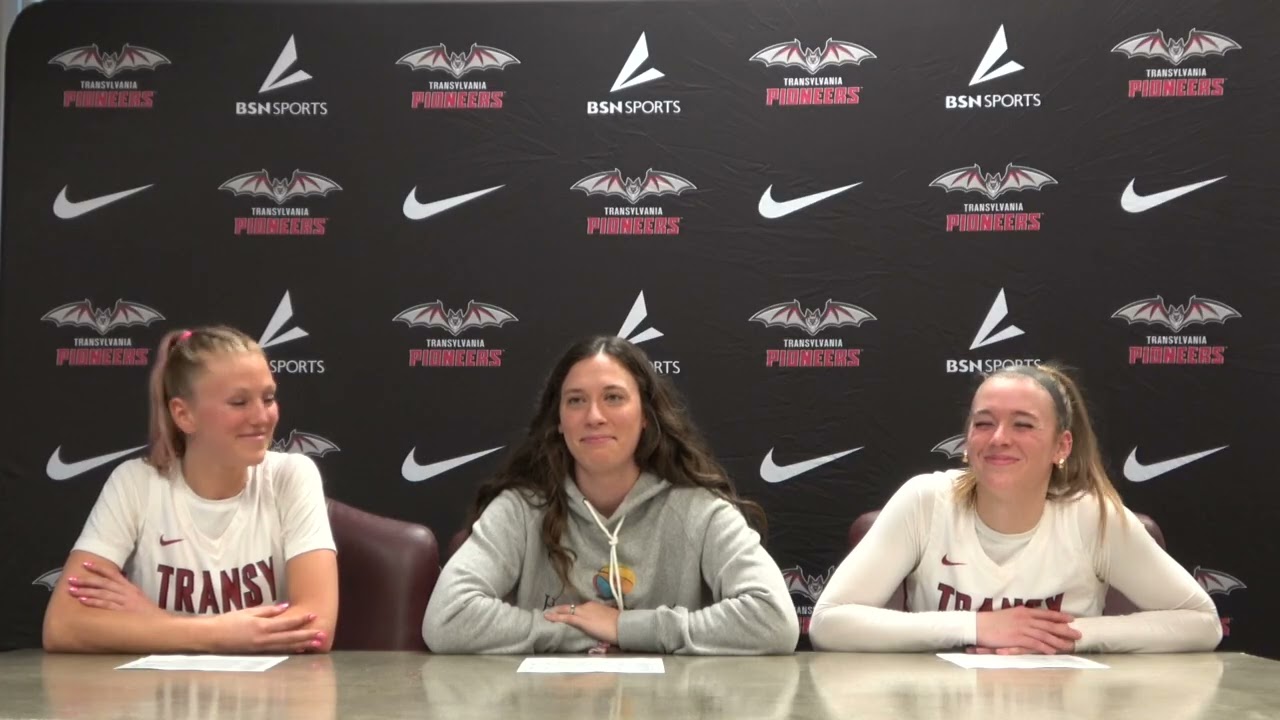 WBB: Hannah Kline, Riley Flinn and Keaton Hall - Transylvania 76, Rose-Hulman 48