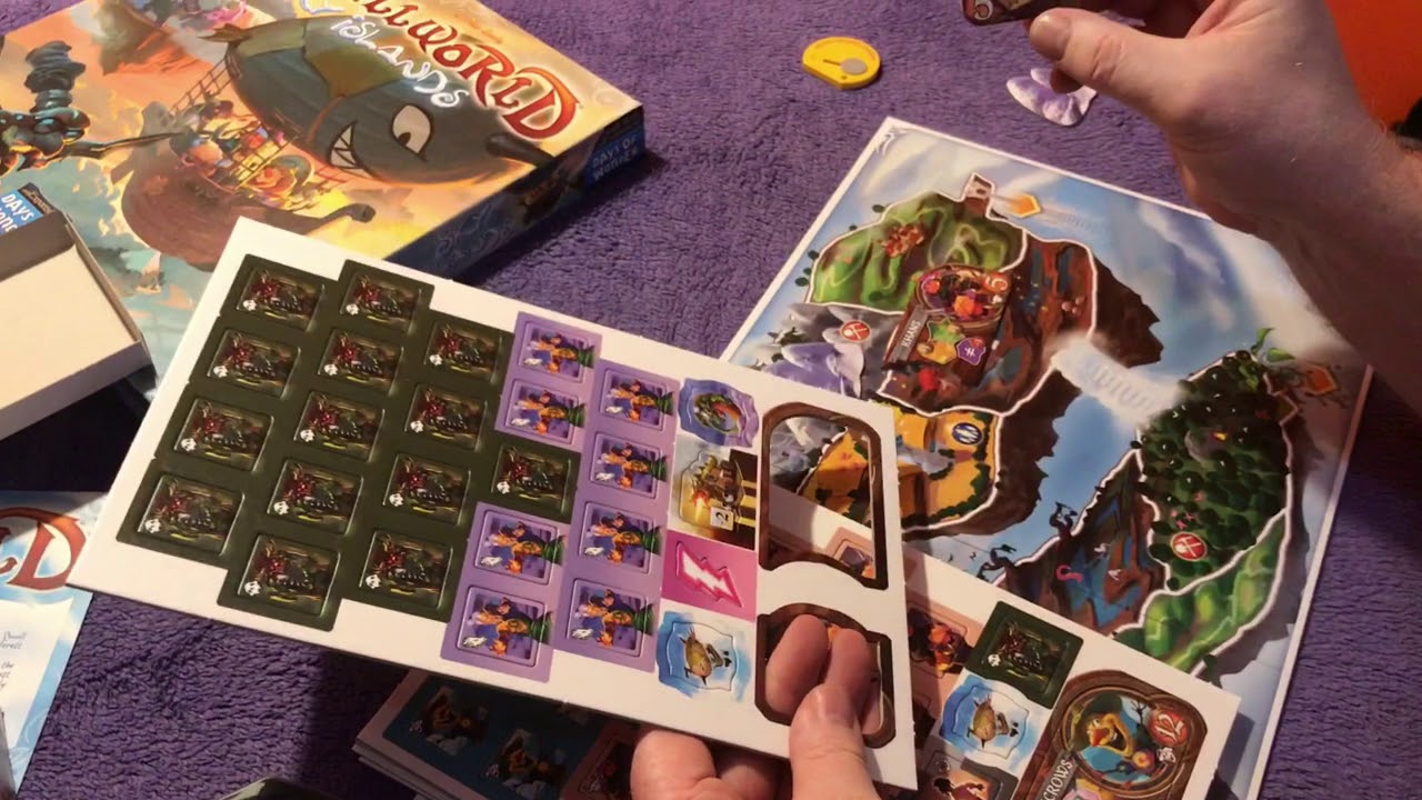 Small World Sky Islands Expansion ~ what's in rhe box? with biffta