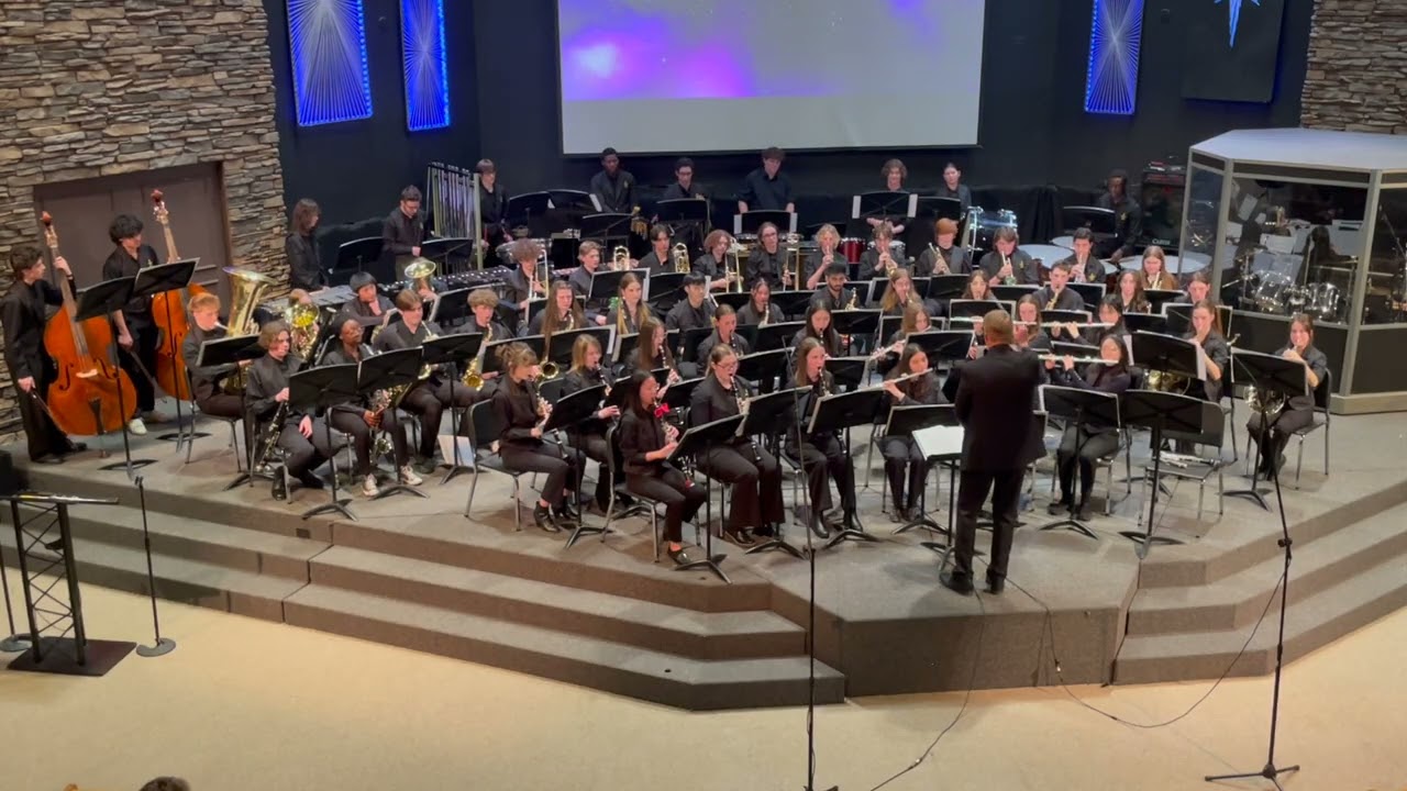 "Rumble on the High Plains" performed by BHS Concert Band @ Winter Concert 2025