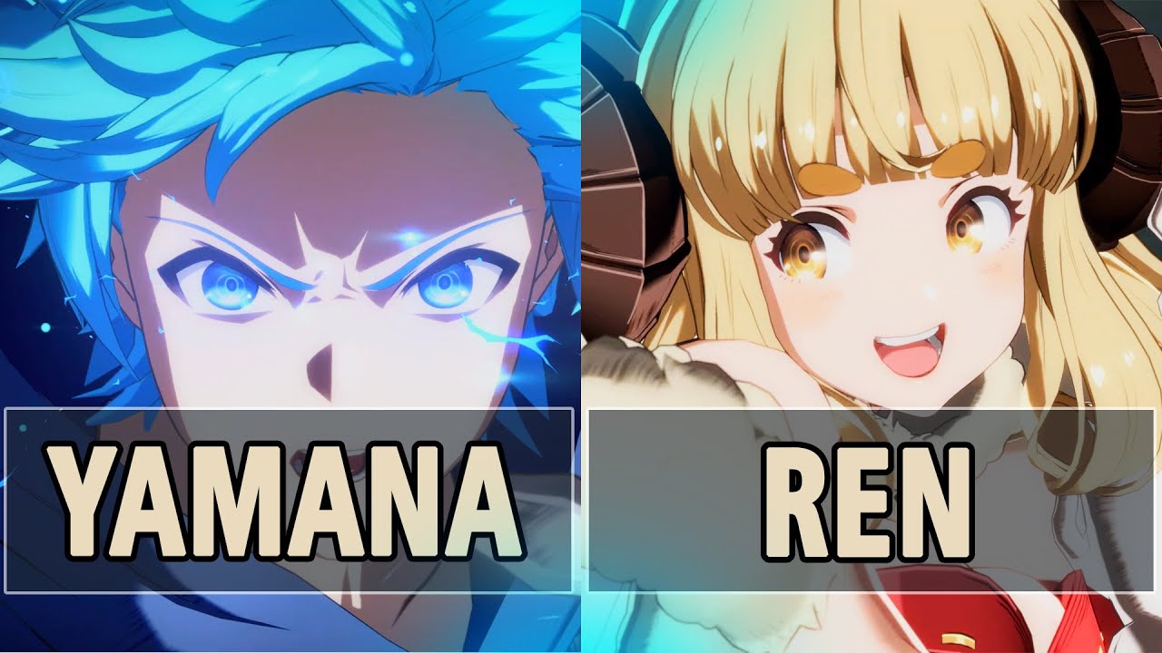 GBVSR: Yamana (Gran) Vs Ren (Anila) | High Level Gameplay.