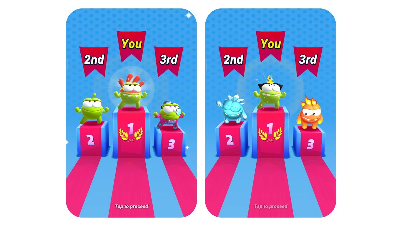 Om Nom Run Multiplayer Gameplay 2024 Super Nom vs Om Nelle