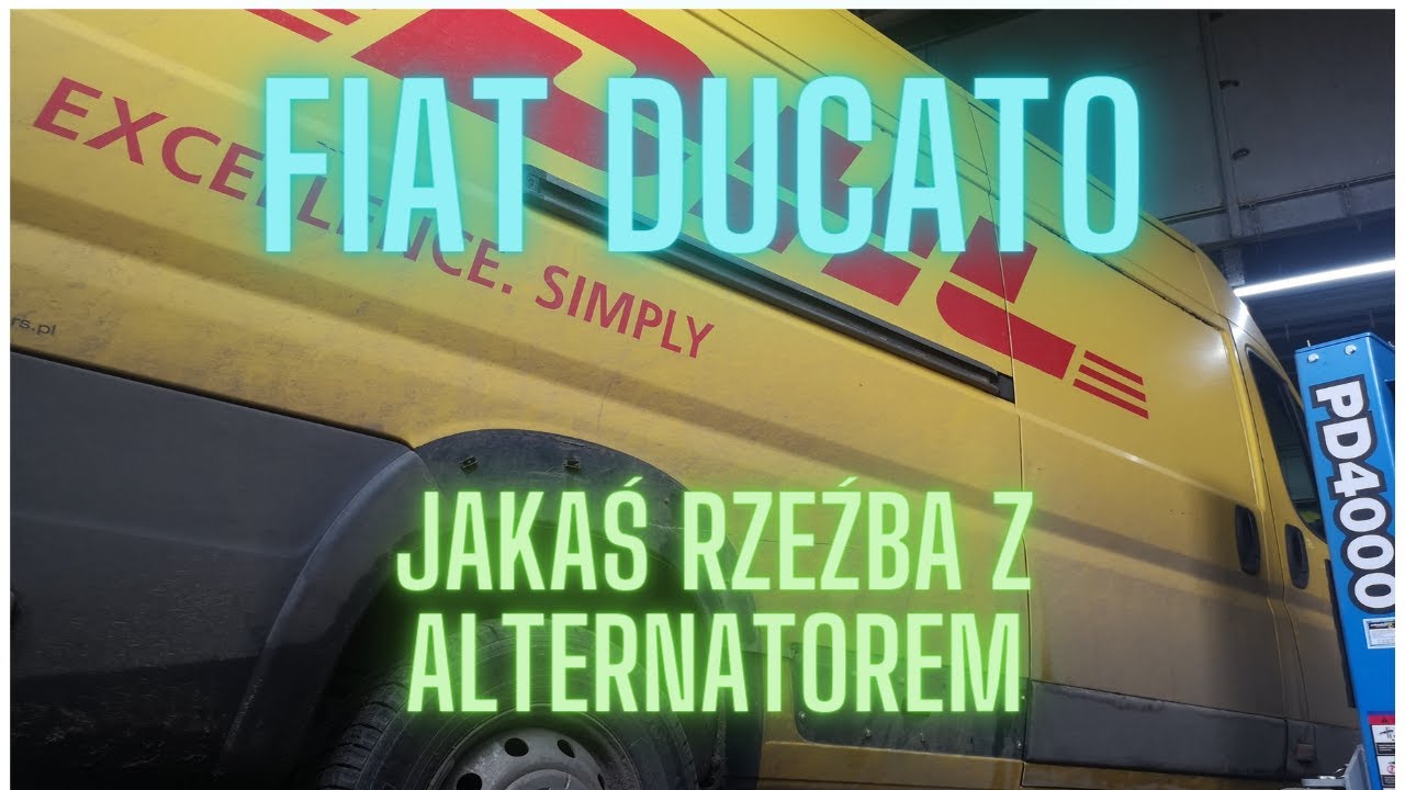 FIAT DUCATO RZEŹBA Z ALTERNATOREM (#24)