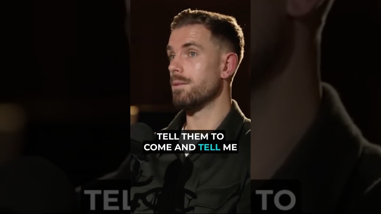 Jordan Henderson Reveals Klopp’s Training Secret!