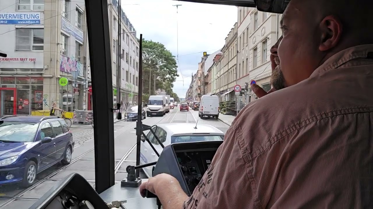 Dresden Straßenbahn selber fahren.