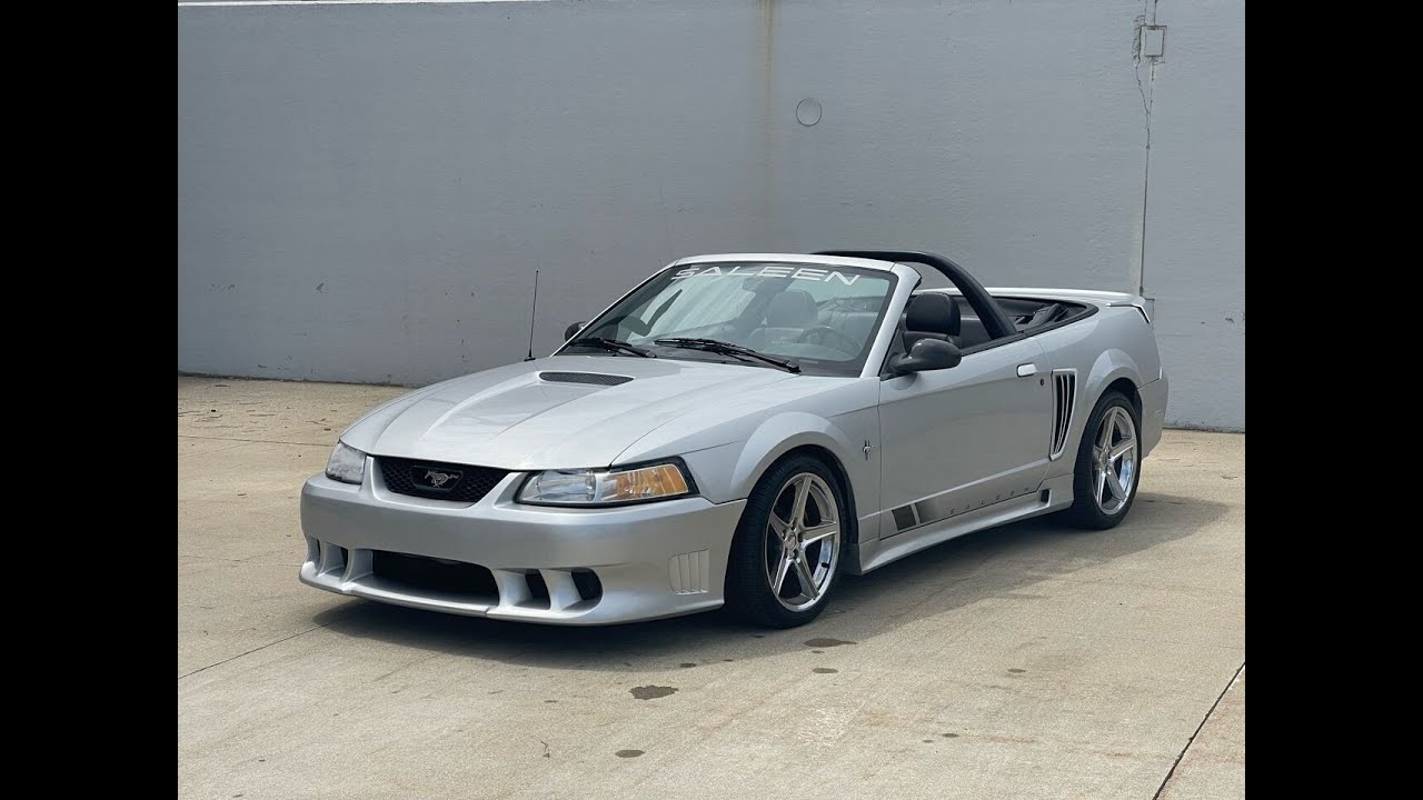 1999 Ford Mustang SALEEN #007-$39,995.00