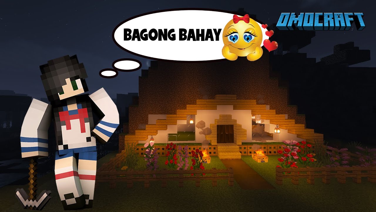 BAGONG BAHAY! 🥰 | FT. OLIPTV | OMOCRAFT