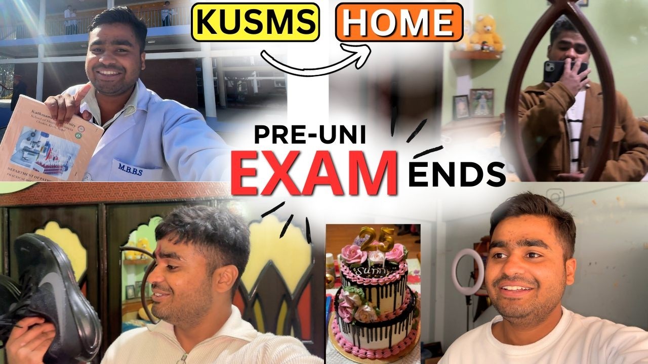 MBBS Life After Exams | Home, Cake & Surprises | Hritik Yadav