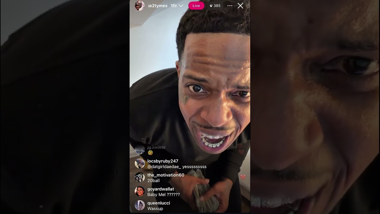 Finesse2Tymes IG Live • Two