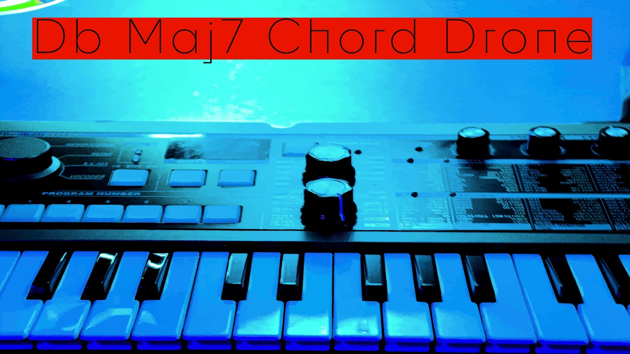 Db Major 7 Chord Drone!