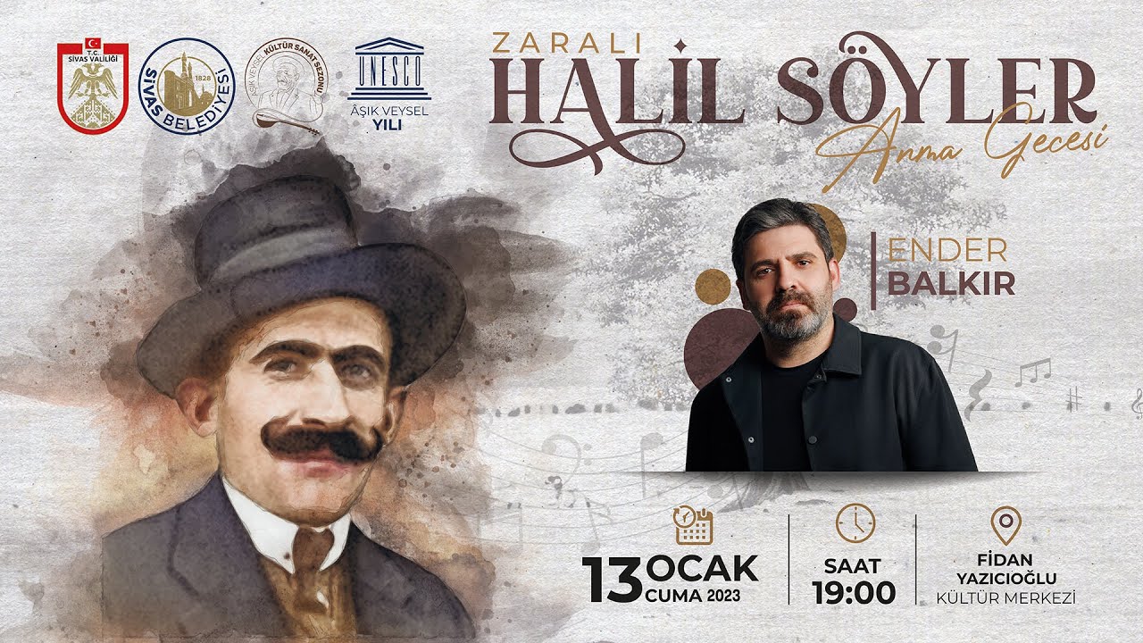 Zaralı Halil S&ouml;yler Anma Gecesi / Ender Balkır Konseri