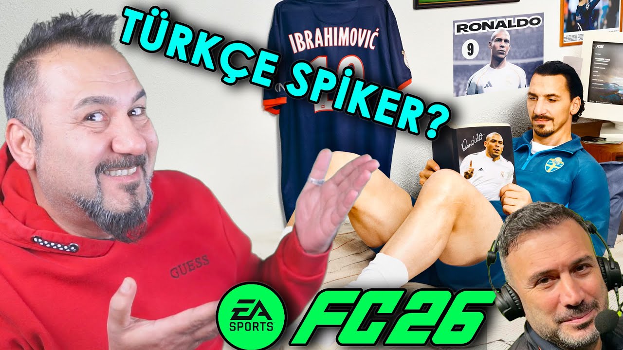 EA FC 26 T&Uuml;RK&Ccedil;E SPİKERLE Mİ GELİYOR? FC 26 TRAİLER İNCELEME T&Uuml;RK&Ccedil;E