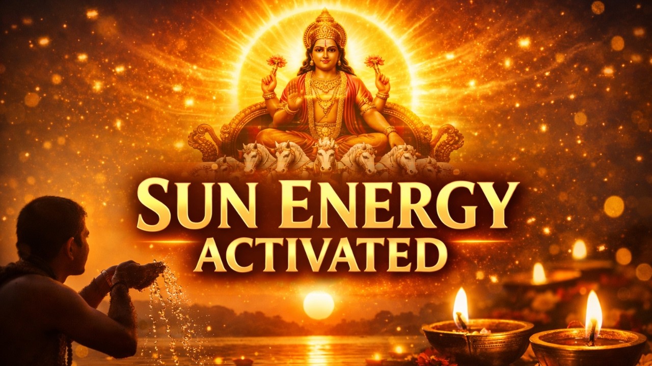 UNLOCK SUN ENERGY 🌞 Surya Dev Aarti (432Hz Healing Meditation – 3 Hours)