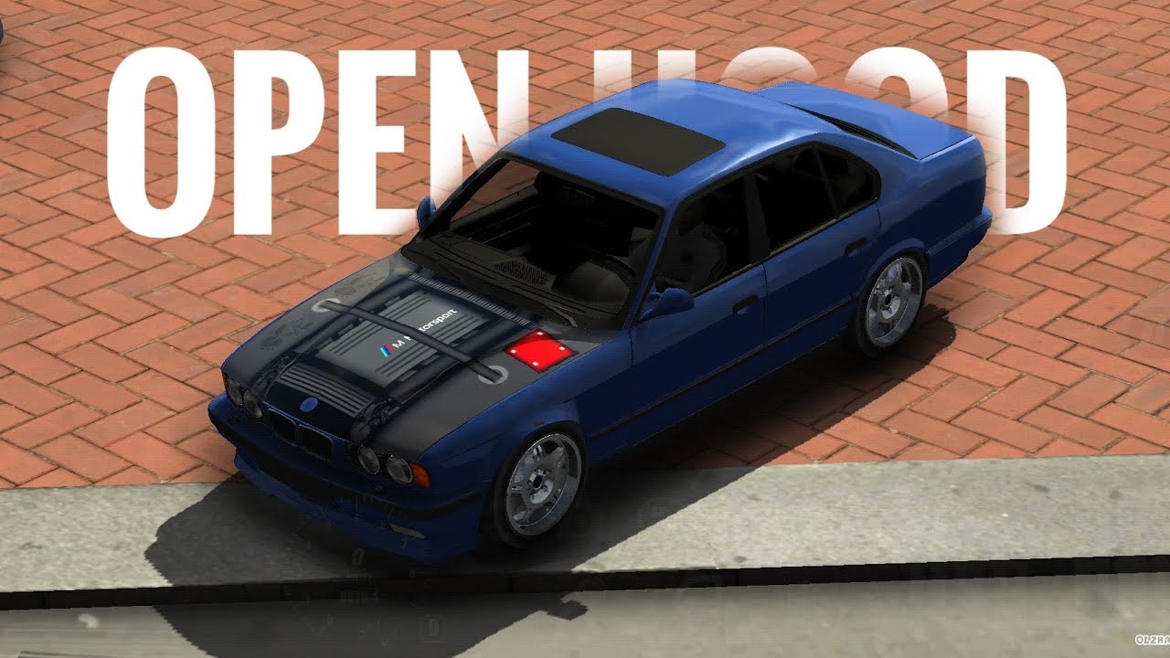 Car Parking Multiplayer | Open Hood BMW