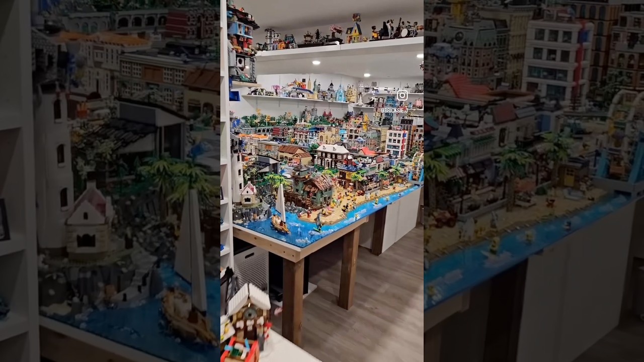 The LEGO Basement was INSANE!