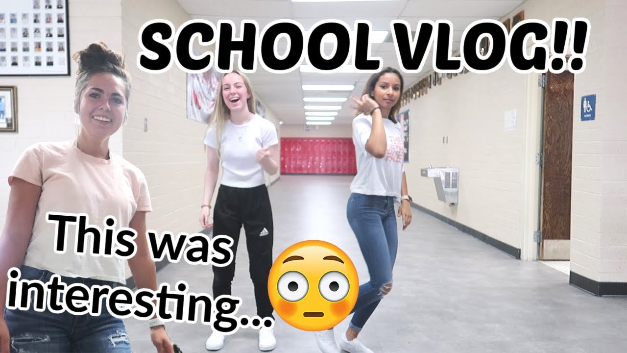 Here's a ✨spicy✨school vlog