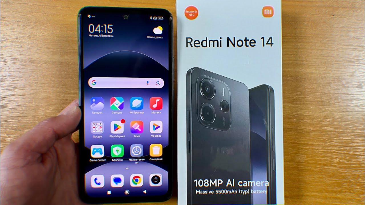 Unboxing Xiaomi Redmi Note 14 Midnight Black Global