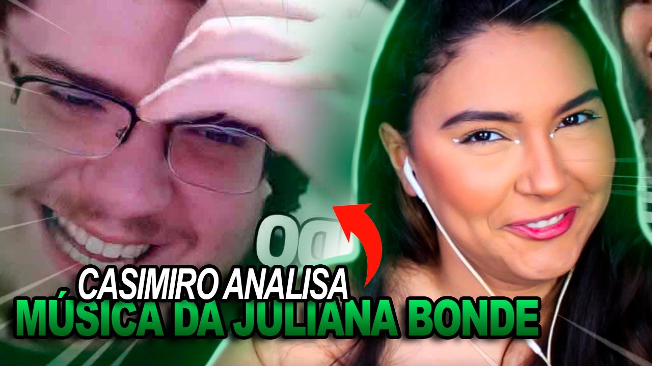 CASIMIRO ANALISA A NOVA MÚSICA DA JULIANA BONDE (SIM, ELA METEU ESSA) | Cortes do Casimito [REACT]