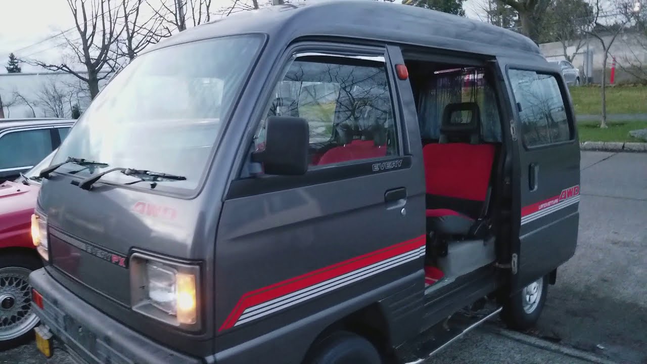 1985 SUZUKI EVERY VAN 4WD, DB71V 5SPD