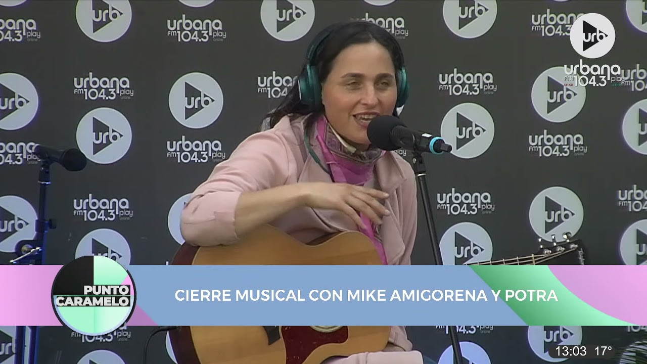 ¡Mike Amigorena y Sofía Vitola -Potra- presentaron el jingle de #PuntoCaramelo! | Cierre musical