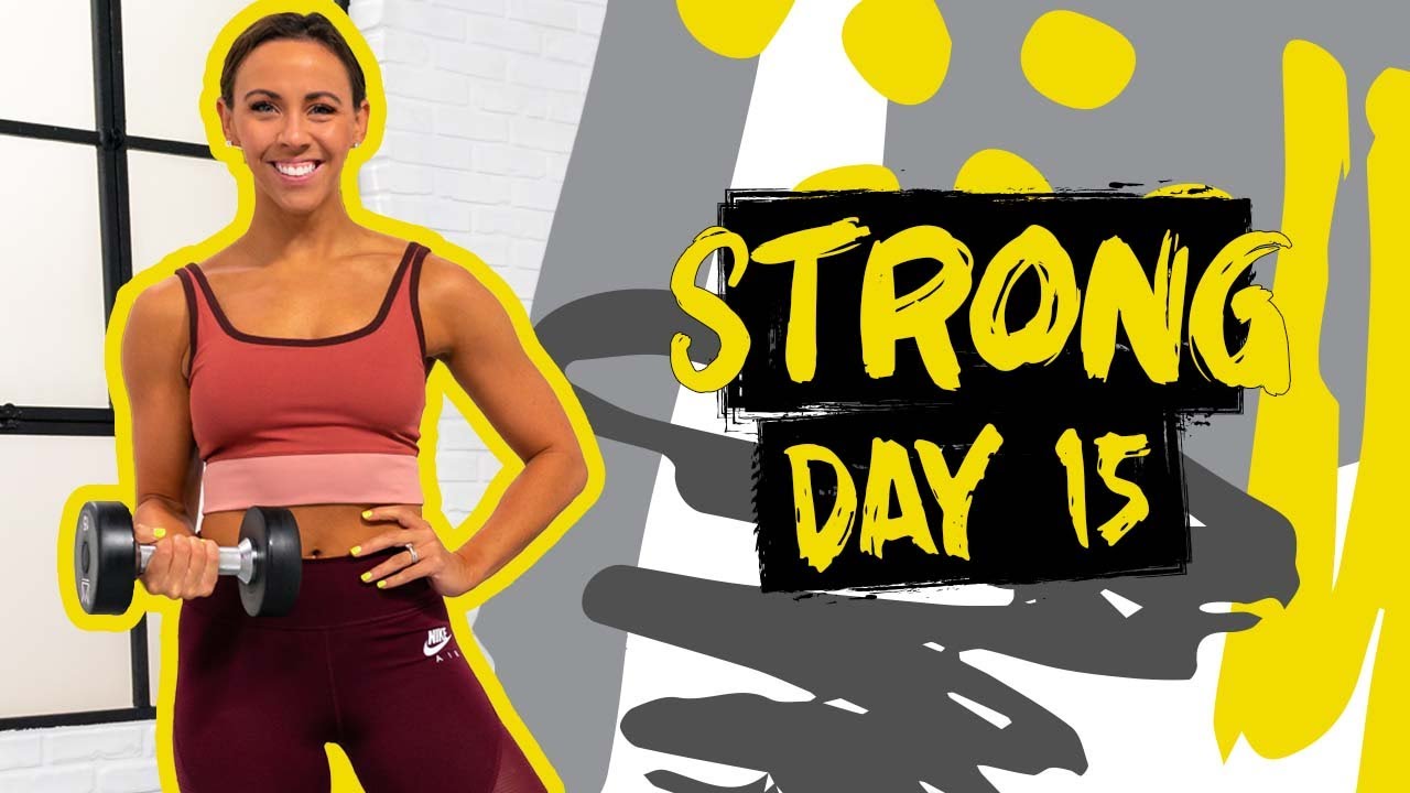 40-минутные суперсеты для верхней части тела | STRONG — День 15
