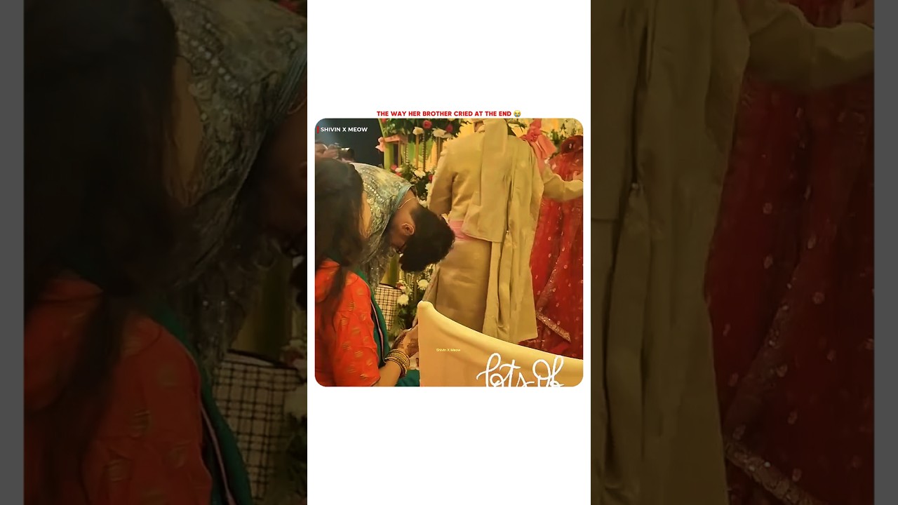 The Way Her Brother Cried At The End 😭 