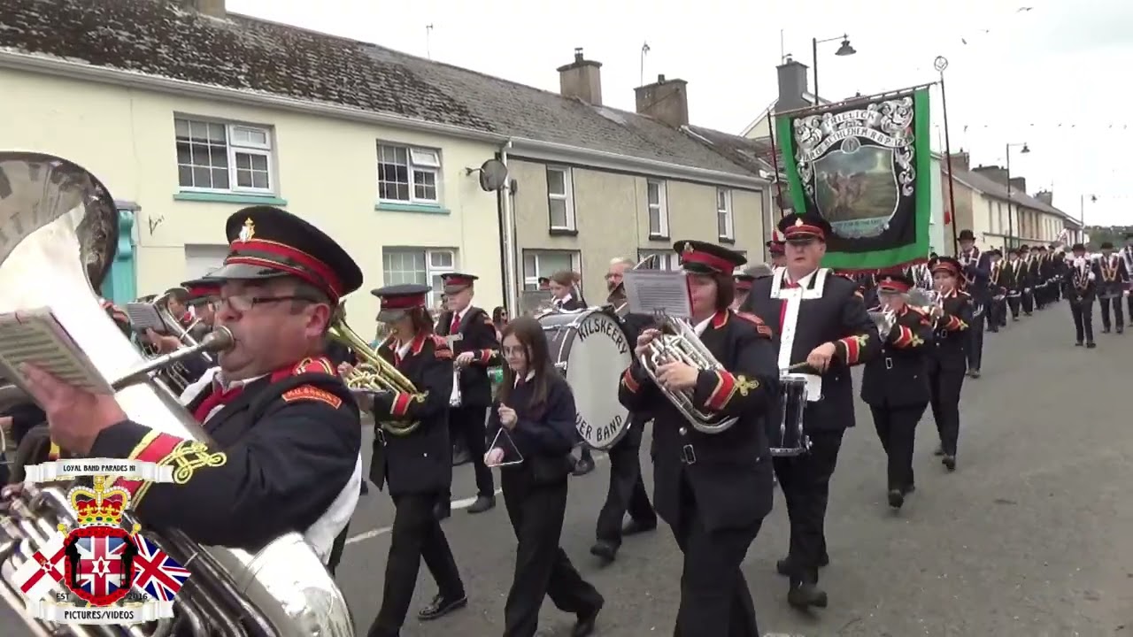 Kilskeery Silver Band @ Co Fermanagh RBP Battle Of Newtownbutler in Derrygonnelly Parade 2025