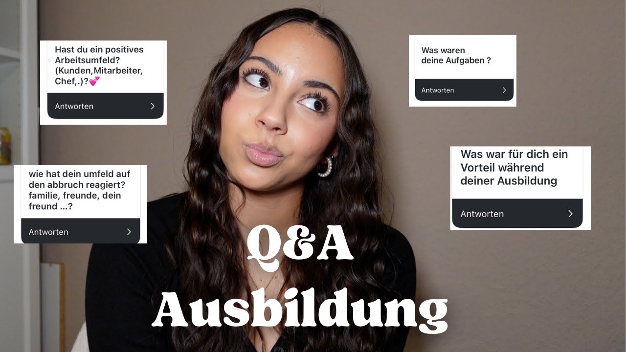 Ausbildungs Q&A: Reaktionen zur K&uuml;ndigung, Arbeitsplan & meine Aufgaben | joana maria