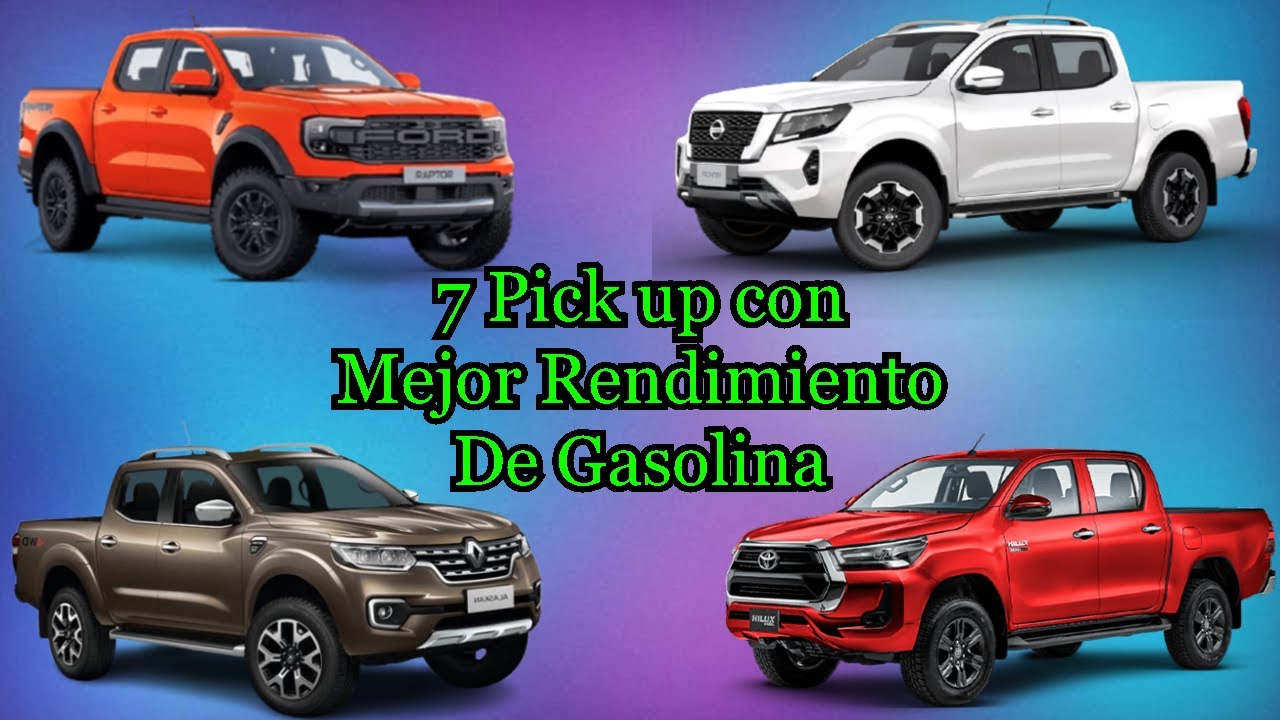 7 PICK-UP TRUCKS [WITH THE BEST GAS FUEL EFFICIENCY]