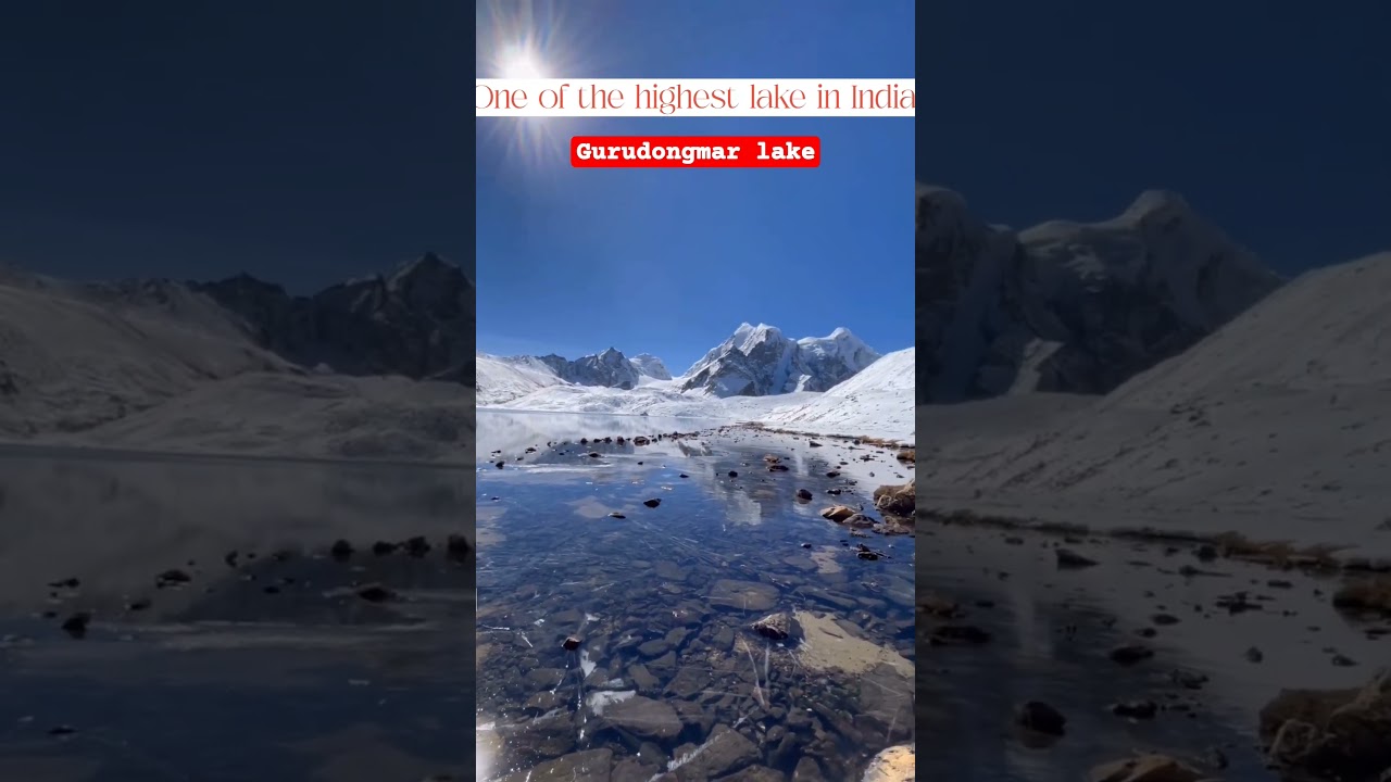 Gurudongmar lake,highest lake in India | Gurudongmar lake, Sikkim | #gurudongmarlake #sikkim