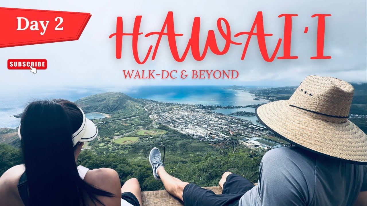 🌺 Honolulu Travel Vlog Day 2 |  Silent Morning in Hawaii – Relaxing Ocean Waves in Oahu  🌺