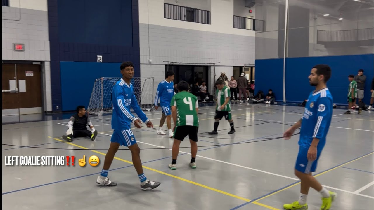 FUTSAL SOCCER Player Scores Four FATAL Goals in Game!