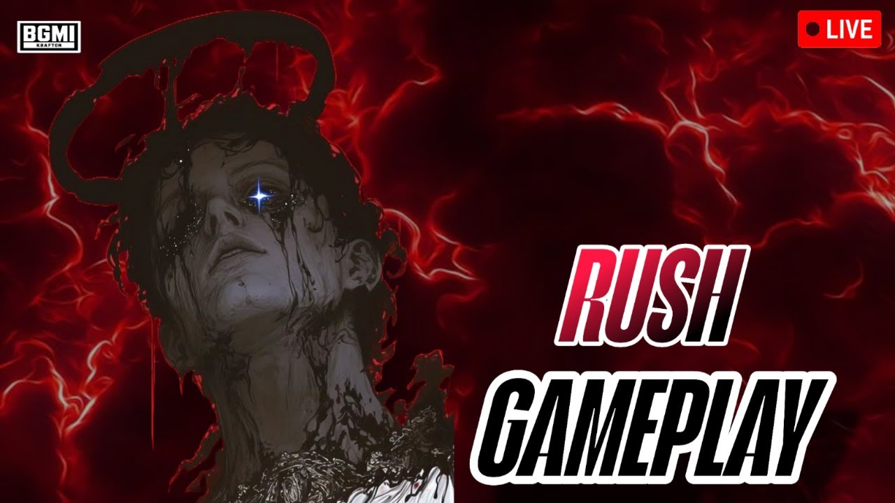 FUN RUSH GAMEPLAY || LUCIFER || BGMI LIVE
