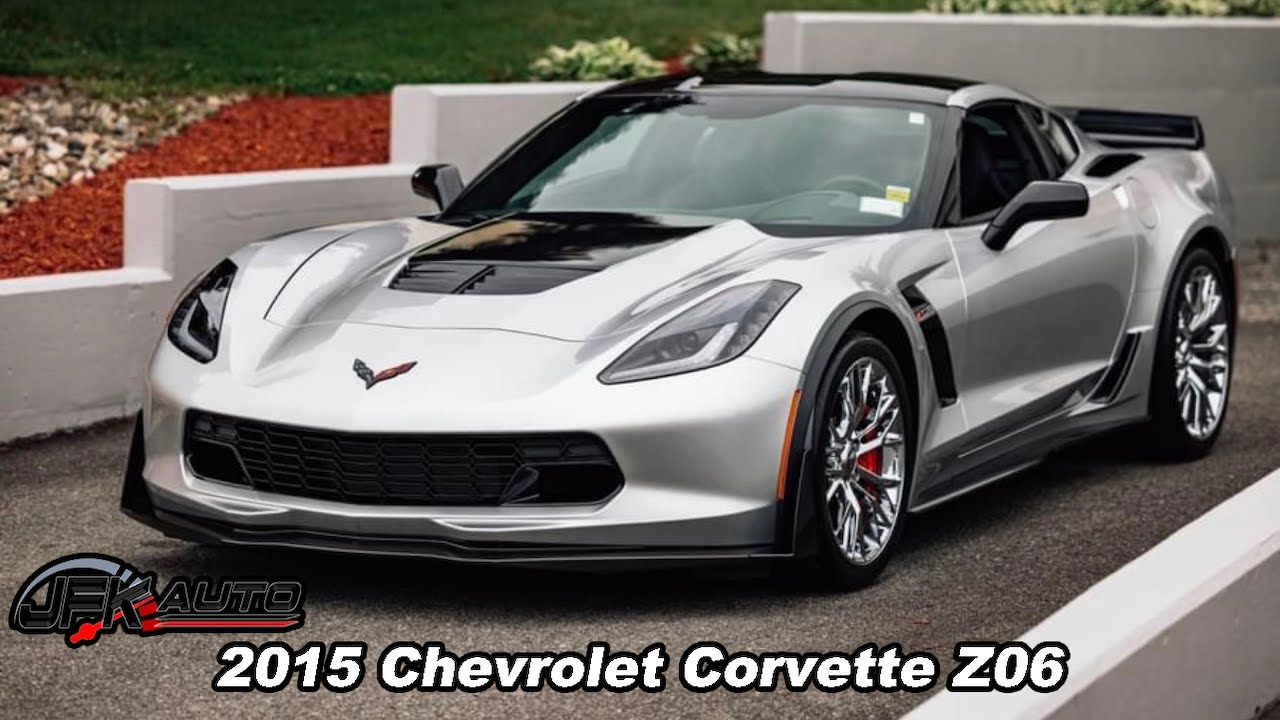 2015 Chevrolet Corvette Z06 Finished in Blade Silver - JFK Auto