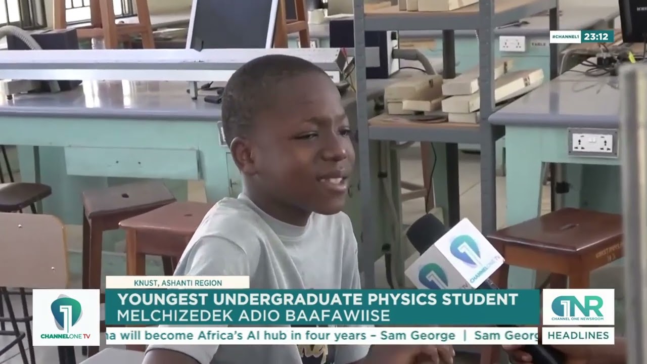 🇬🇭Exclusive: 13-Year-Old Makes History as KNUST’s Youngest Physics Student!