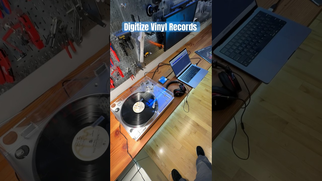 How to digitize vinyl records