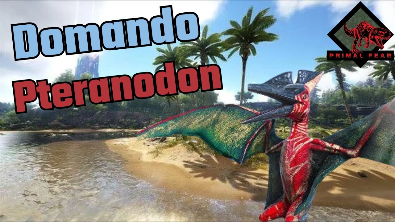 Domando Pteranodon! Ark Primal Fear 2#