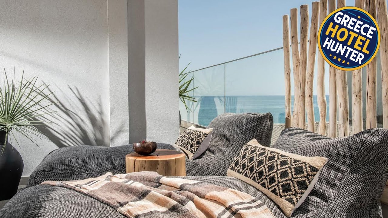 Khroma Luxury Suite 2 Beach front apartment | Crete Island, Greece | Hotel Review ⭐