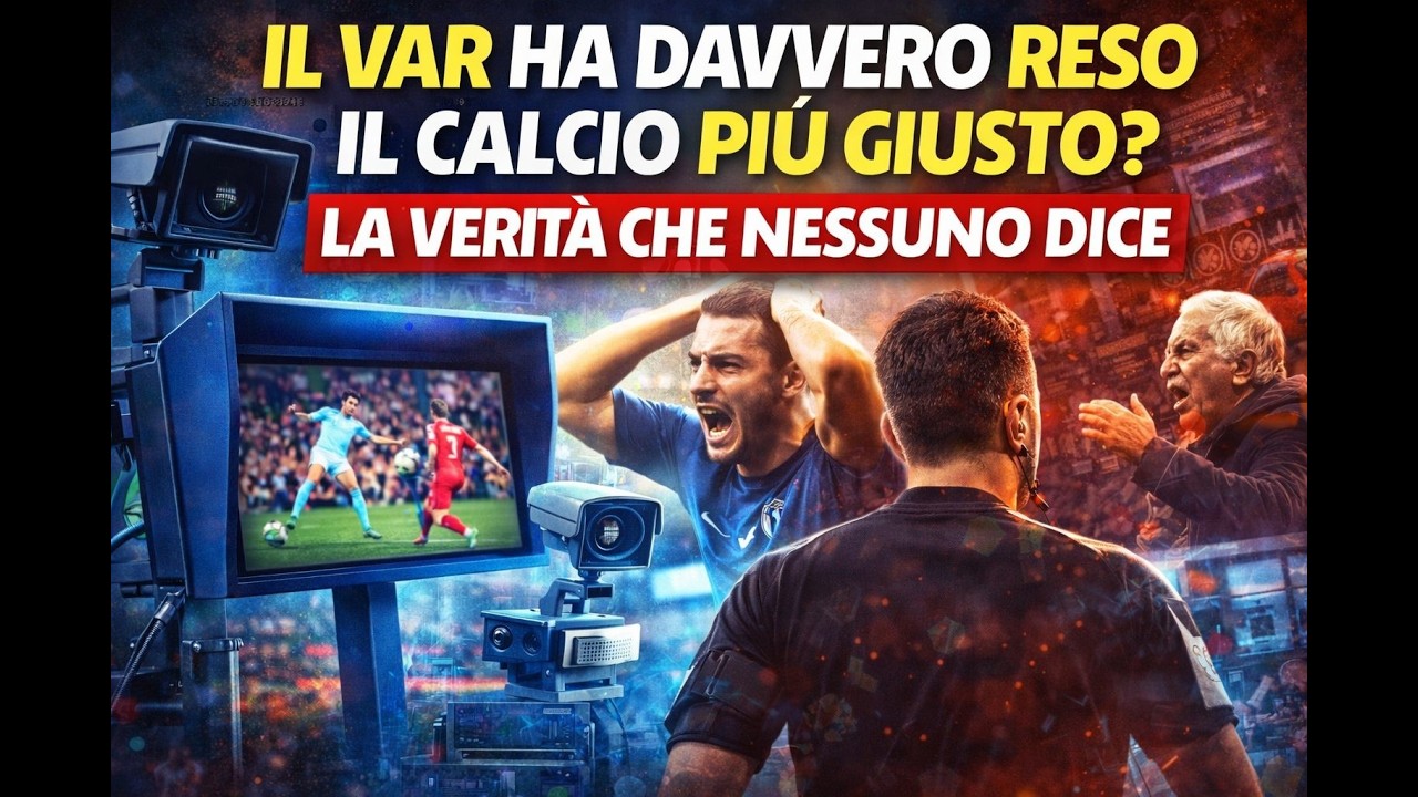 Il VAR ha davvero reso il calcio più giusto? La verità che nessuno dice
