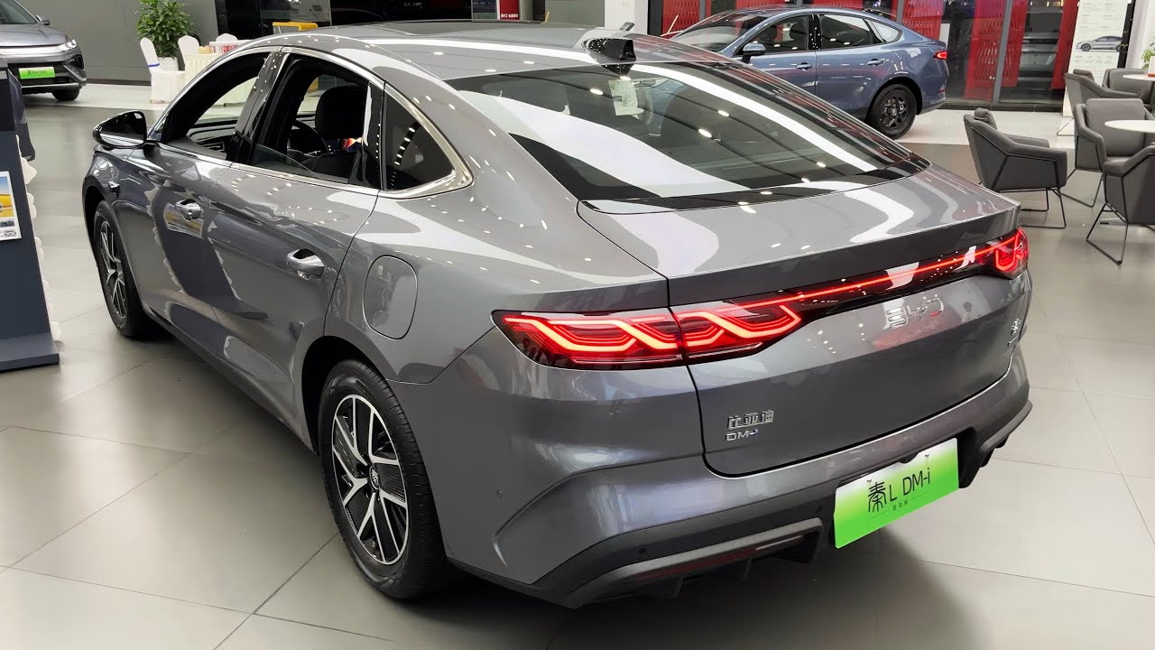 2025 BYD Qin L DM-i Smart Driving Edition Интерьер и экстерьер в деталях 4K