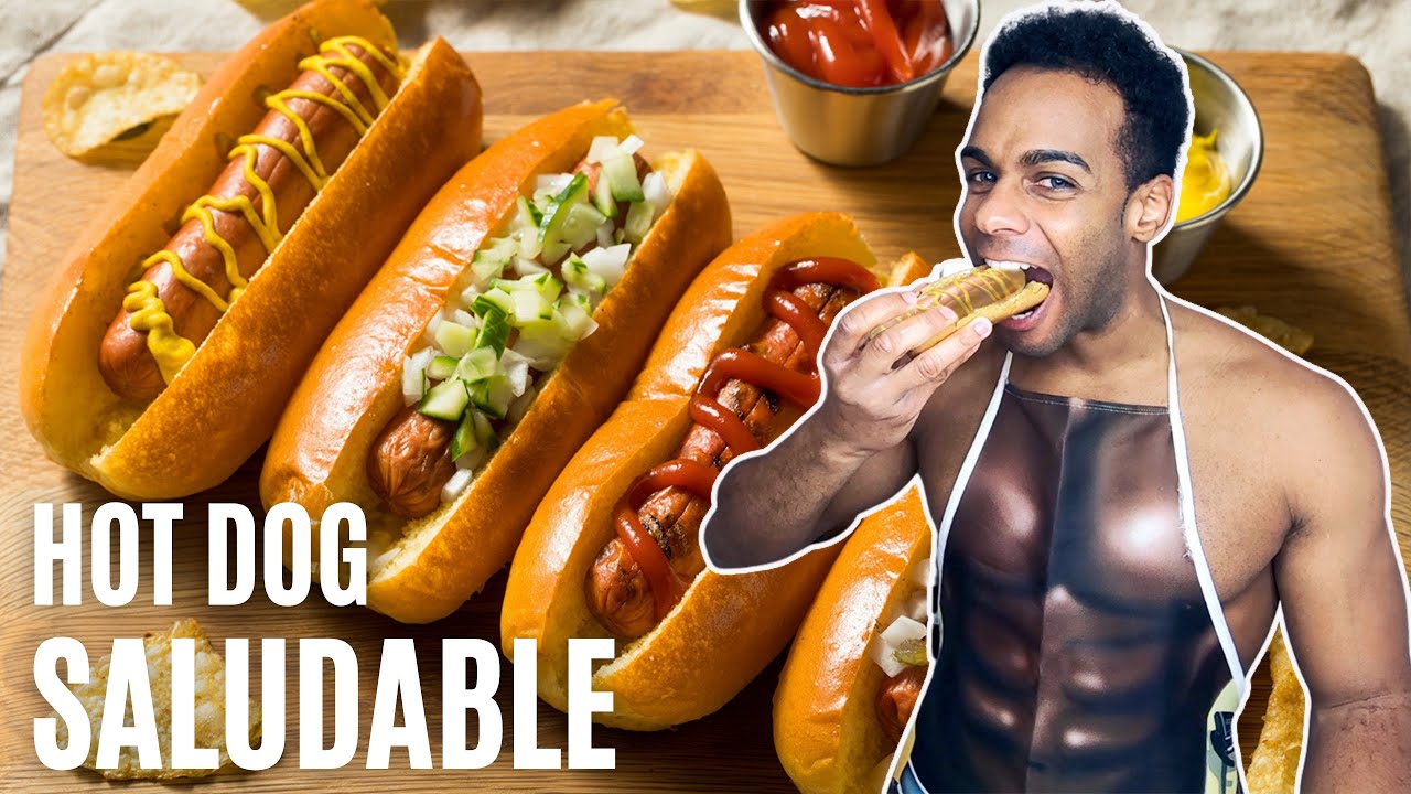 Perrito Caliente SALUDABLE 🌭 Salchicha y Pan Sanos 😍 Healthy HOT DOG