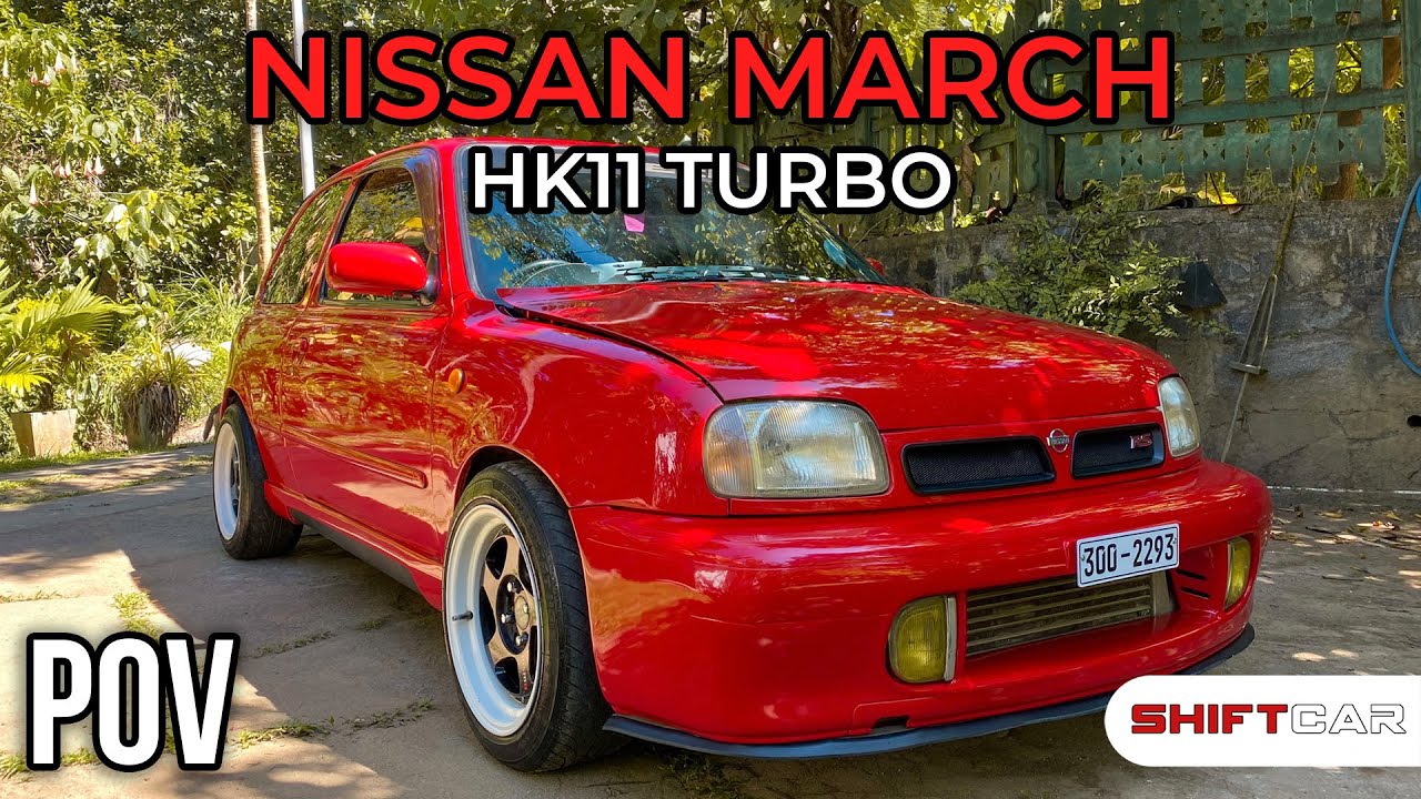 NISSAN MARCH TURBO HK11 FORGED | POV DRIVE
