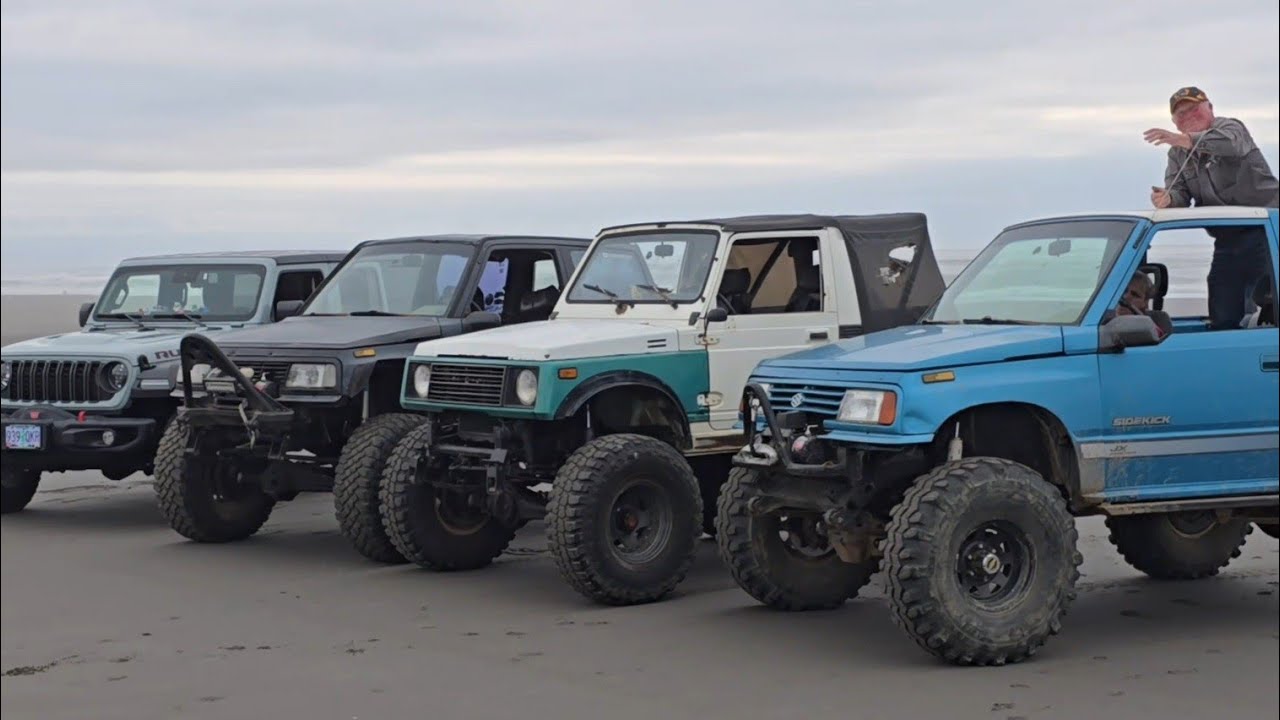 Taking the Suzukis to Long Beach for Rod Run Weekend 