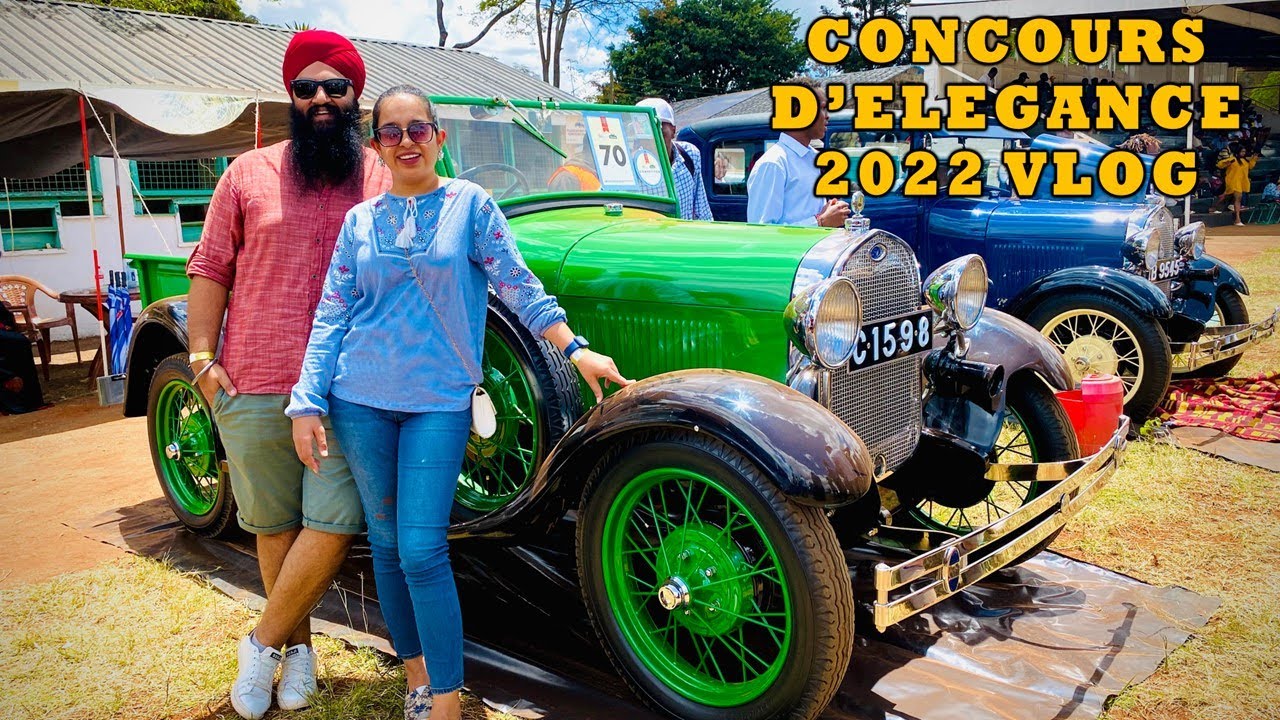 🇰🇪🇺🇬 OLDEST Cars and Bikes of Kenya and Uganda? | CONCOURS D'ELEGANCE 2022 | Our Kenyan Diaries