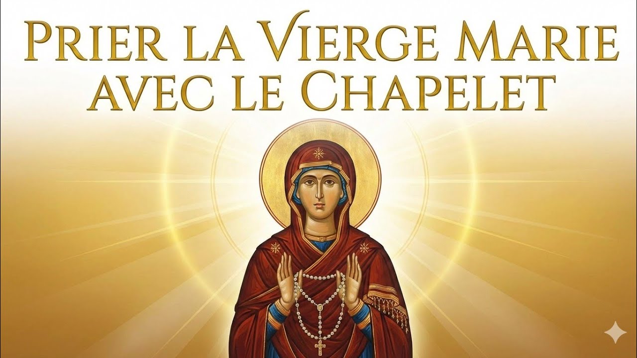 Apprendre À Prier Le Chapelet! Credo, Notre Père, Je Vous Salut Marie