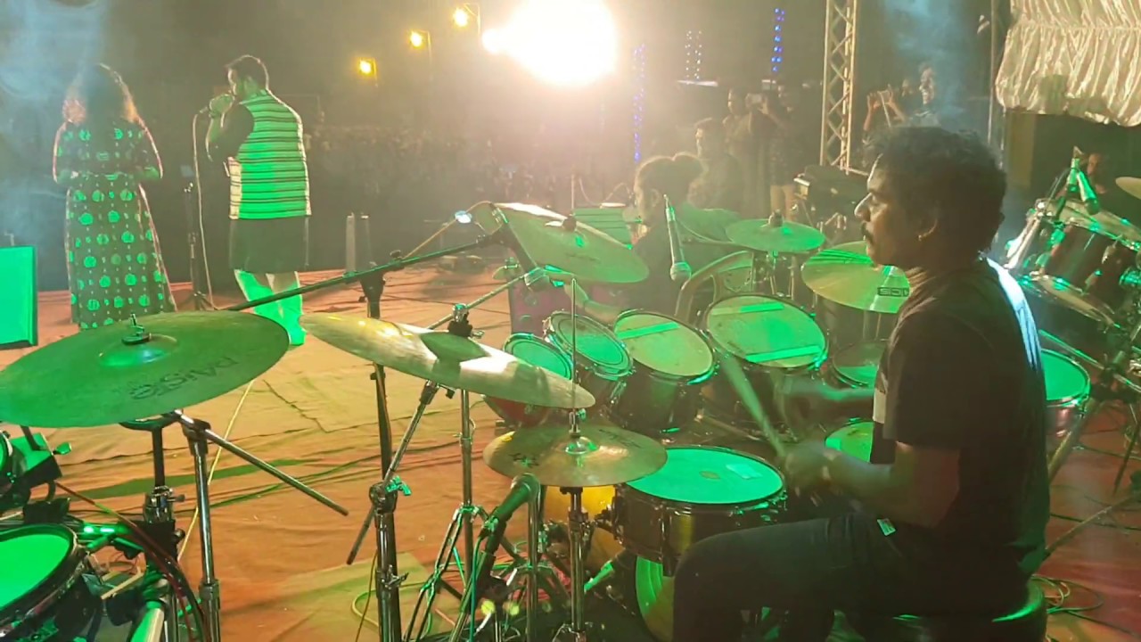 Poo Potta Thavani | Live Show | Drum Cover