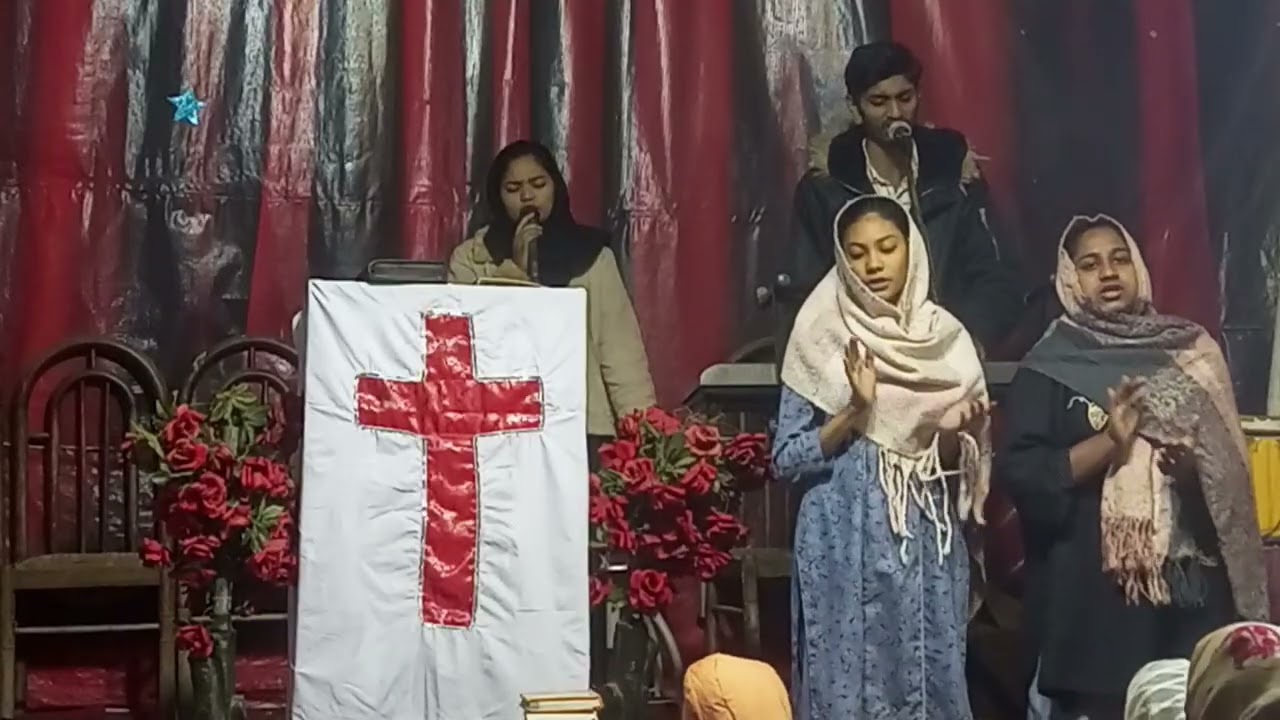 new Masihi geet Christian church song Urdu Hindi || lyrics Worshippers Neeka Noor&Christabel&Natan