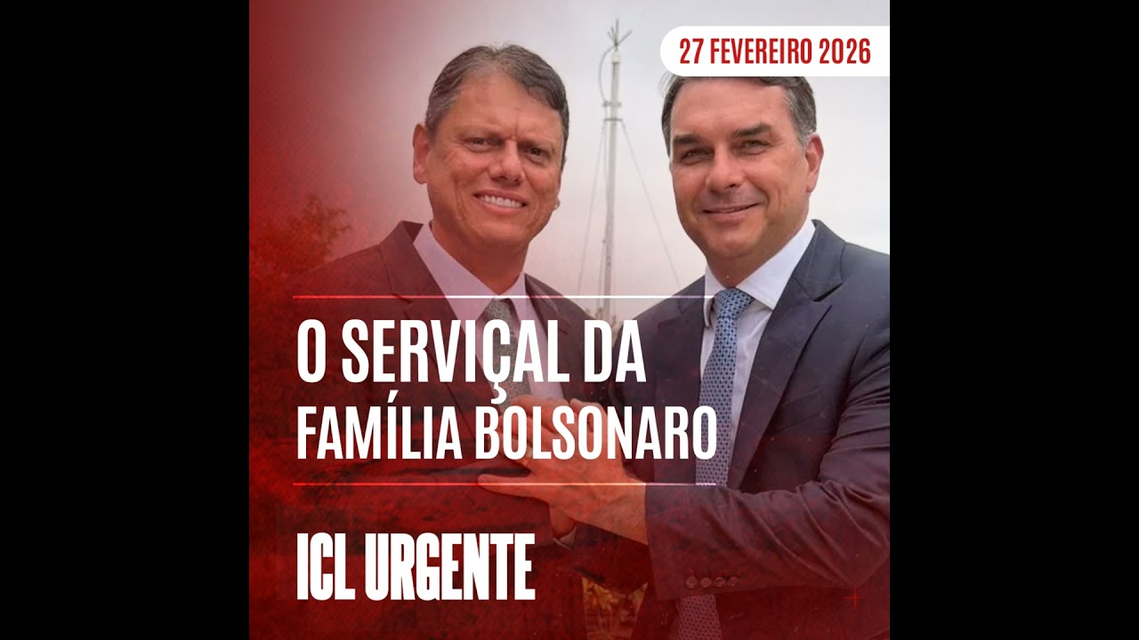 ICL Urgente #220 - Governador recebe Flávio e deve coordenar campanha do 01 em SP